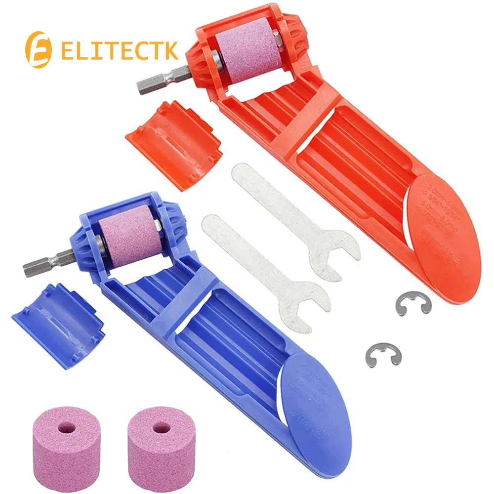 

Портативный шлифовальный станок для дрели, точилка для бит, ручные инструменты, набор сверл для ногтей, точилка для ступенчатых сверл, аксес...