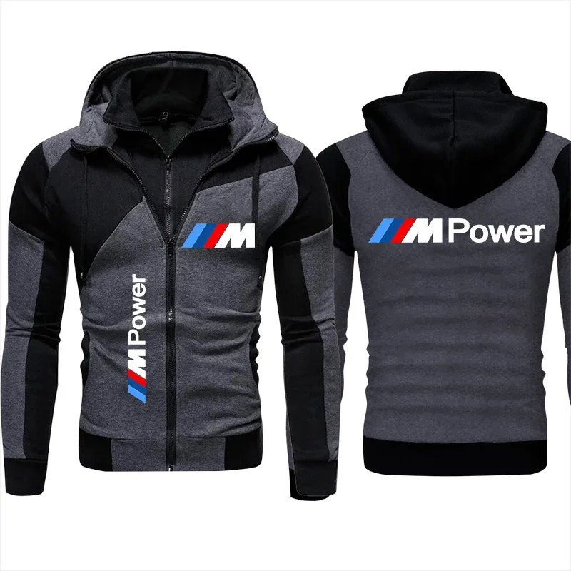 BMW M Power Jacket Толстовка Мужская велосипедная толстовка Мотоциклетная байкерская