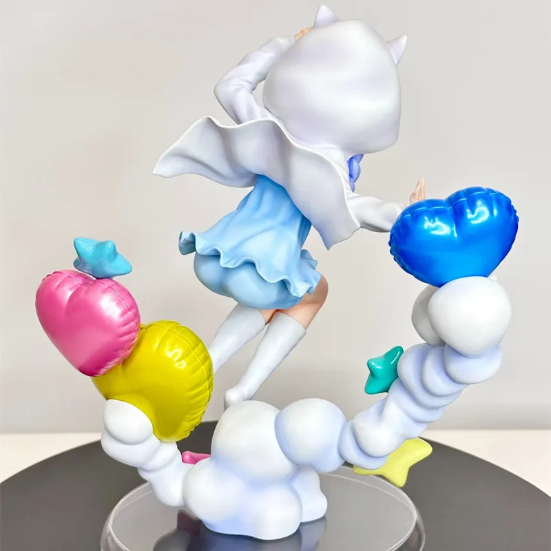 Фото Фигурка аниме Chino Kafu Tippy Is The Order A Rabbit Hoodie Фигурка Коллекционная игрушка Настольный декор для фанатов Подарок на день рождения ﻿ №4