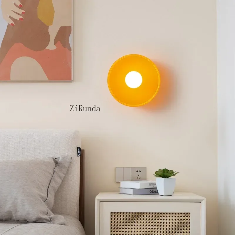 Стеклянный потолочный светильник скандинавский светодиодный источник G9