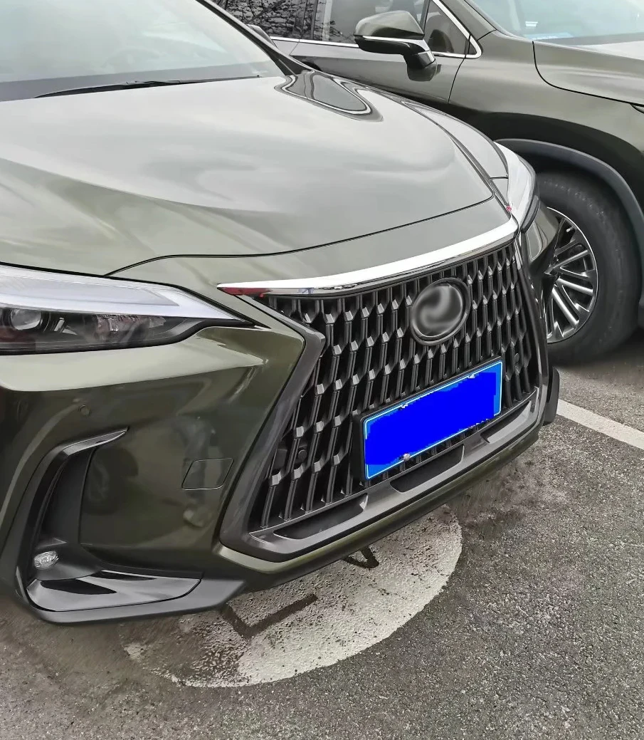 

Для Lexus NX 260 350h 2022 2023 ABS хромированная крышка переднего бампера решетки радиатора отделки капота двигателя защитная накладка для литья автомобиля