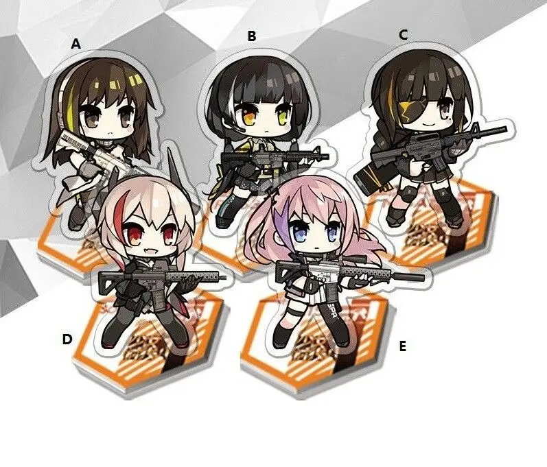 

Акриловая подставка для ключей для девочек, AR M4A1, M16A1, AR15, SOP2, с рисунком