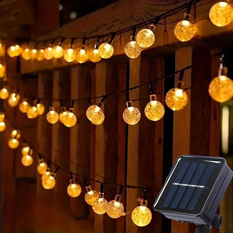 

Солнечные гирлянды OKAL RED EAST 200 хрустальных глобусов