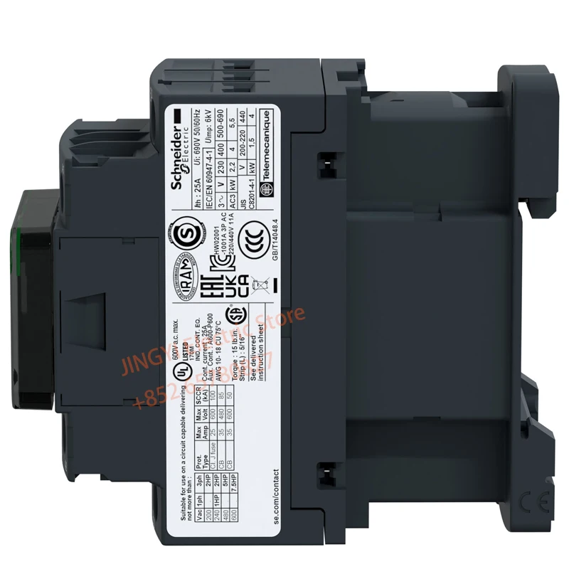 Оригинальный трехполюсный контактор переменного тока LC1D12BL TeSys Deca (катушка