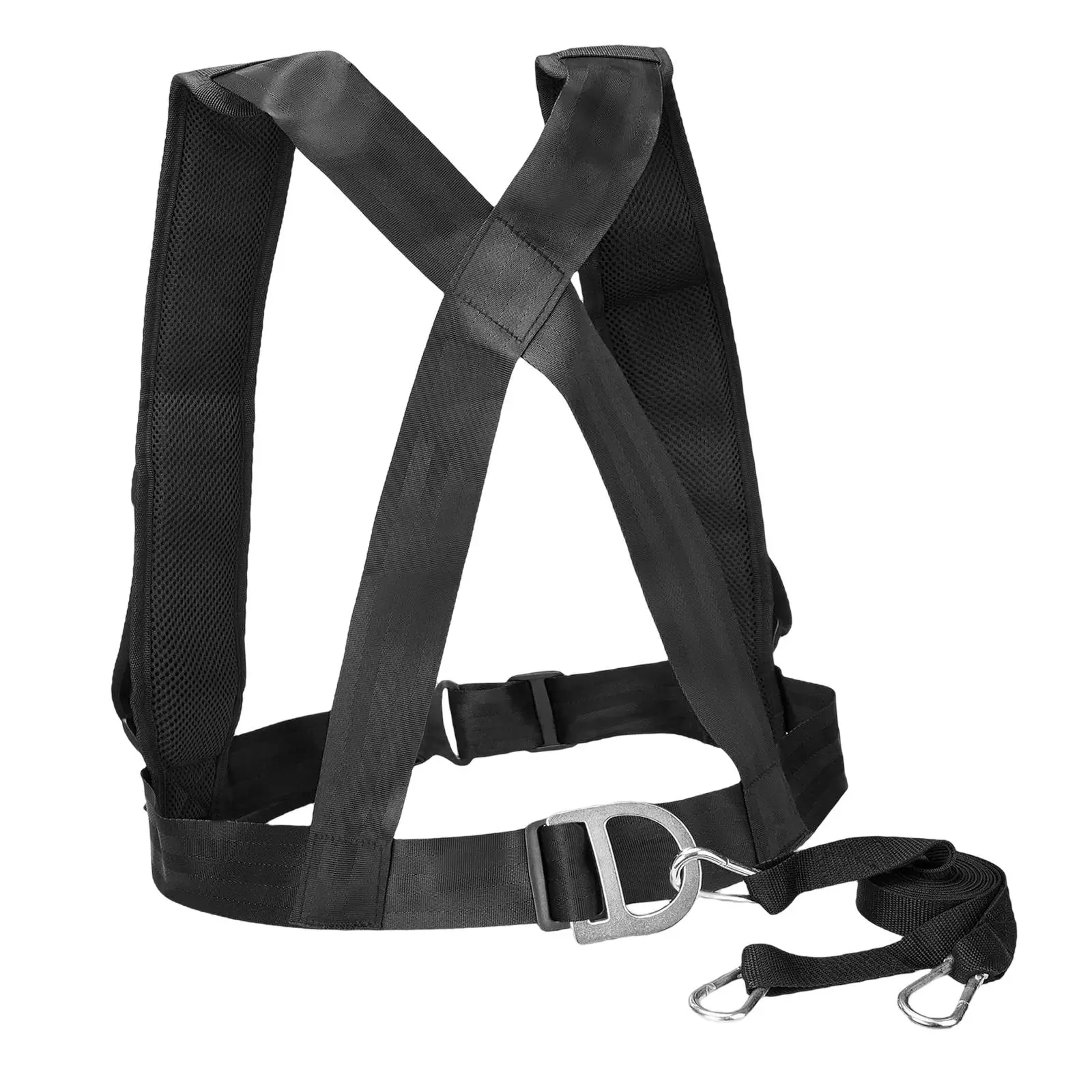 Ремни для саней Мягкий плечевой ремень повышает скорость выносливость и силу.