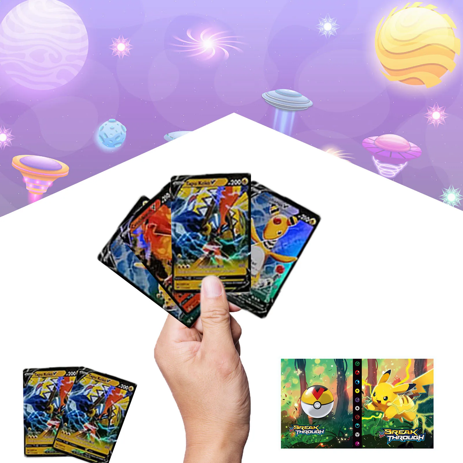 

Коллекционный альбом с кармашками на 240 карманов, игрушки для детей