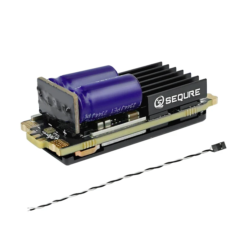 Фото Sequre 120A 28120 Бесщеточный электрический регулятор скорости 128 кГц ШИМ-частота для FPV Racing Drone Альпинистские машины RC Car №2