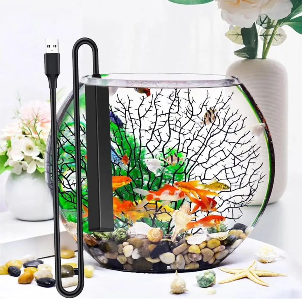 

Aquarium Fish Tank Mini Heater 5w/10w Low Voltage Usb Heating Energy Saving Pet Water Dispenser Heater Aquarium Accessories