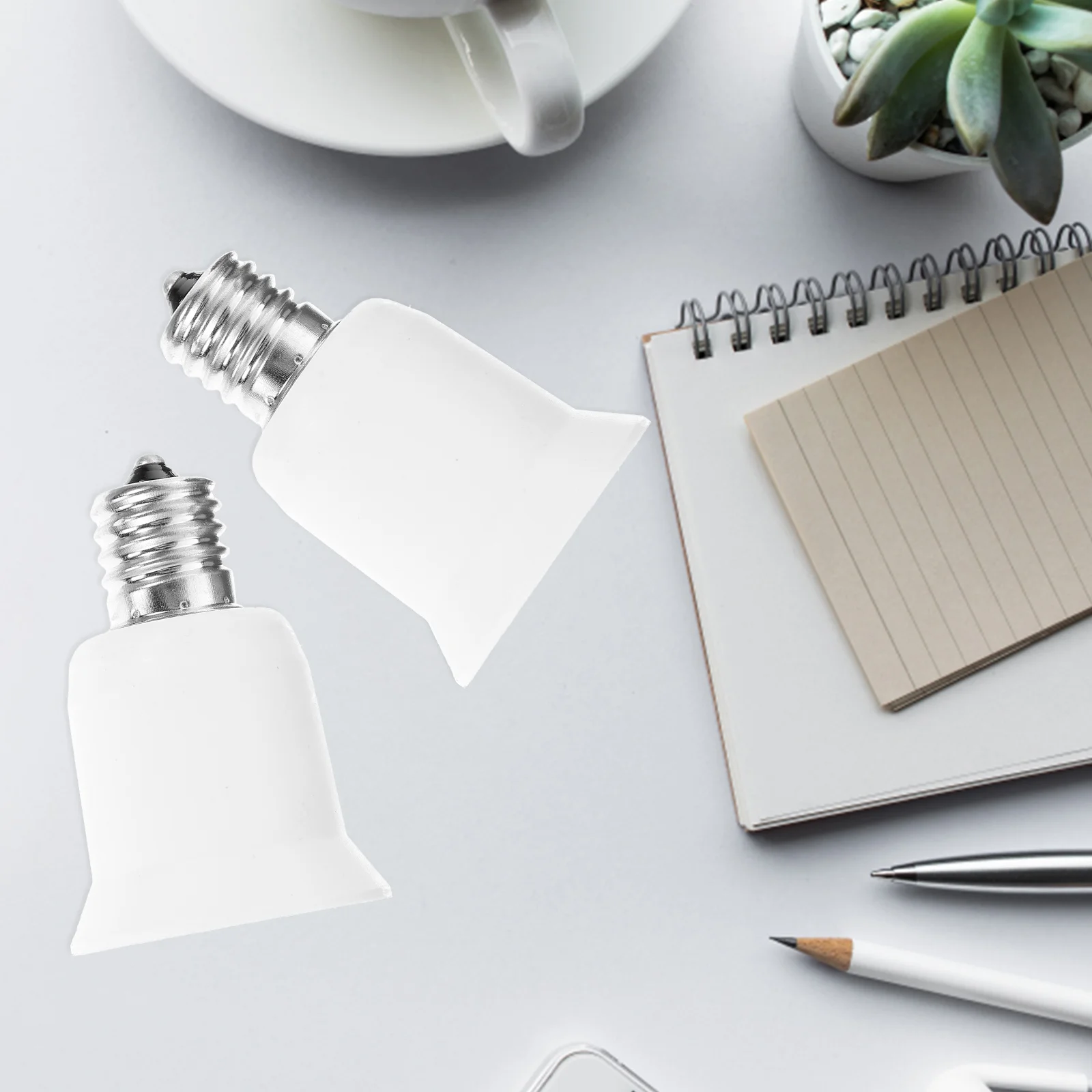 3 шт. преобразователь цоколя держателя лампы преобразователи лампочек E17 в E27