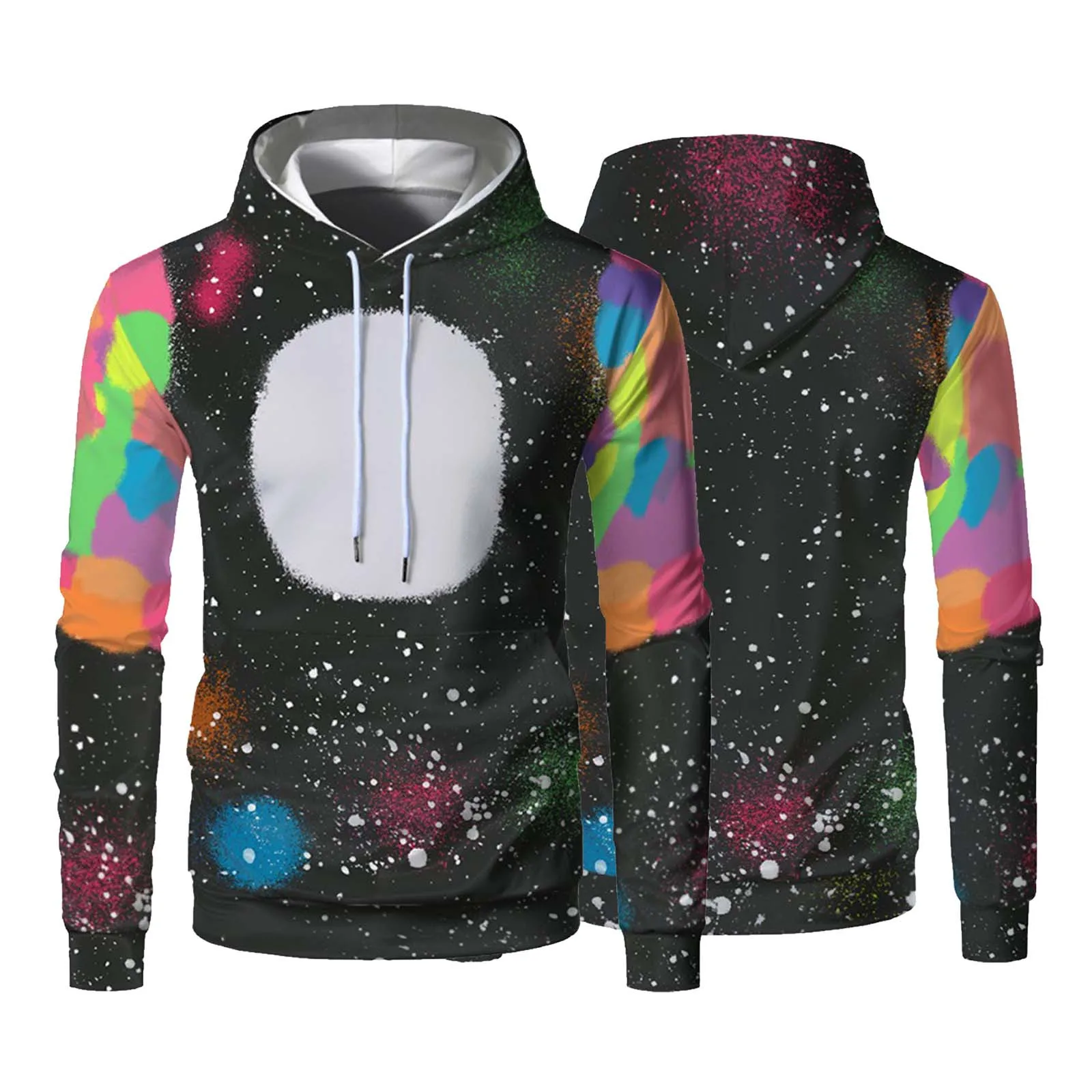 

Men Hoodies Zip up Men Women Printing Sweatshirt Long Sleeved Hooded Collar Pullover Sweatshirt Male h House Gift Boy 12