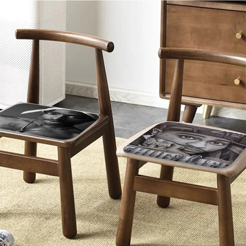 

Hip Hop Singer Tupac Simplicity Multi-Color Plush Cushion Home Back Cushion Soft Comfortable 50x50cm Cushions Home Decor