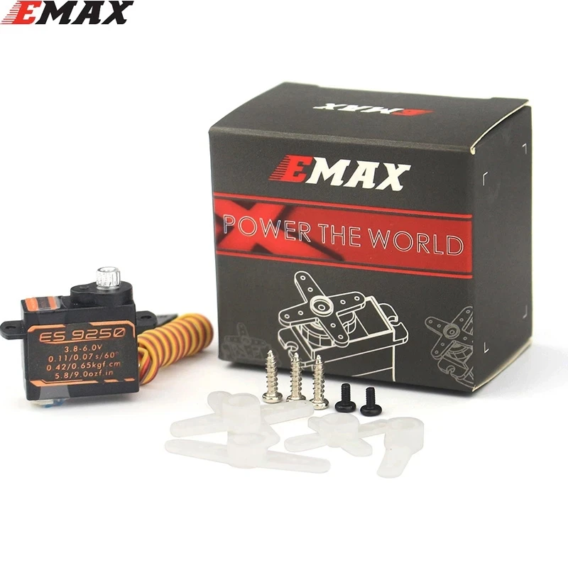 

Пульт дистанционного управления Emax ES9250, 4,8 ГГц, металлическая шестерня