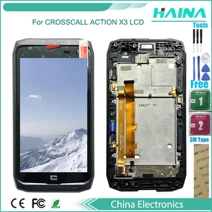 New Original For CROSSCALL ACTION X3 LCD Display Screen And Touch Screen Assembly Replacement Part B