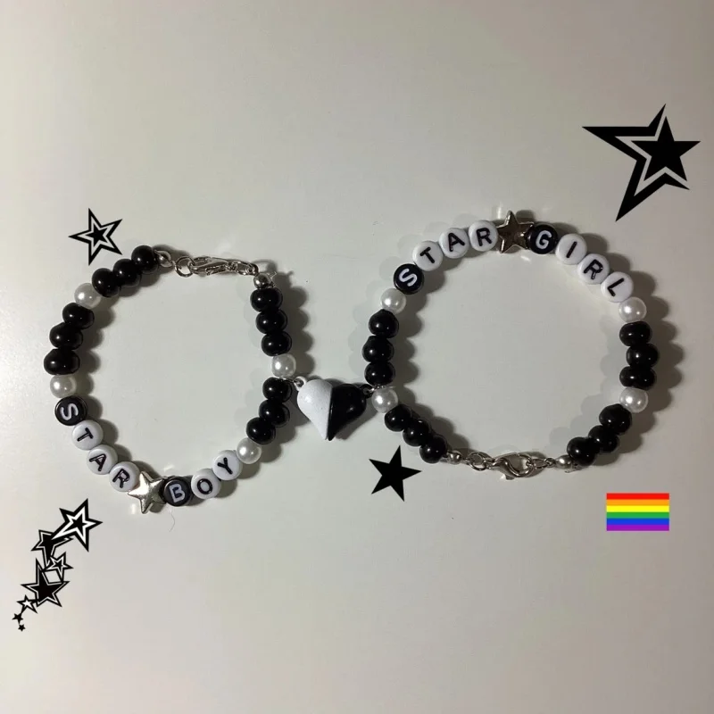 Одинаковые браслеты STARBOY &amp STARGIRL для пар подарок нее него ЛГБТ-пара королева