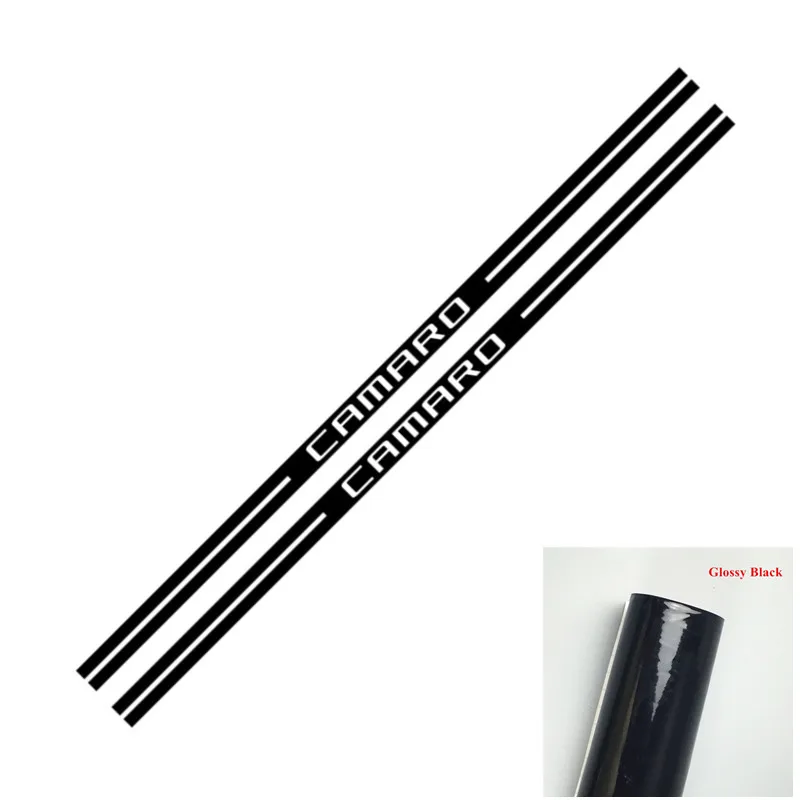 

Наклейка на боковую дверь автомобиля для Chevrolet Camaro RS LS SS LT спортивные полосы В гоночном стиле Декор кузова автомобиля виниловые наклейки аксессуары