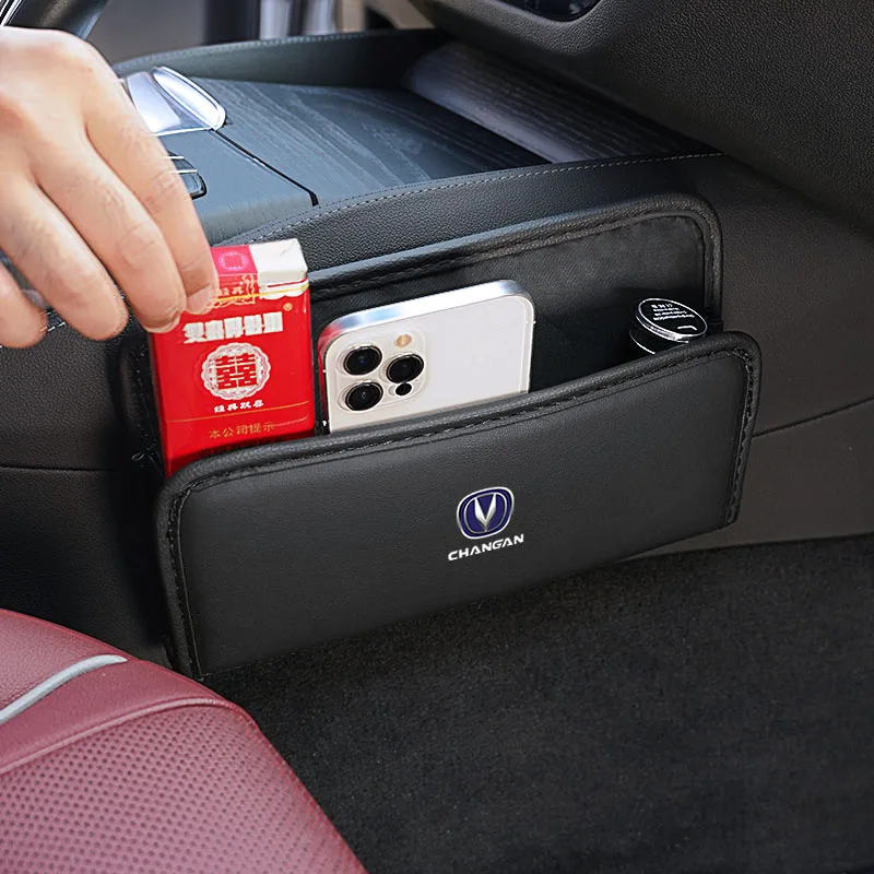 Автомобильная кожаная сумка для хранения Changan CS75 CS35 Plus CS15 CS95 RAETON CX70 CS55 EADO CX20 Alsvin