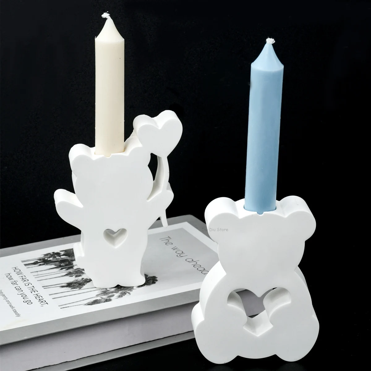 3D милая детская силиконовая форма для рукоделия животное создание пластыря