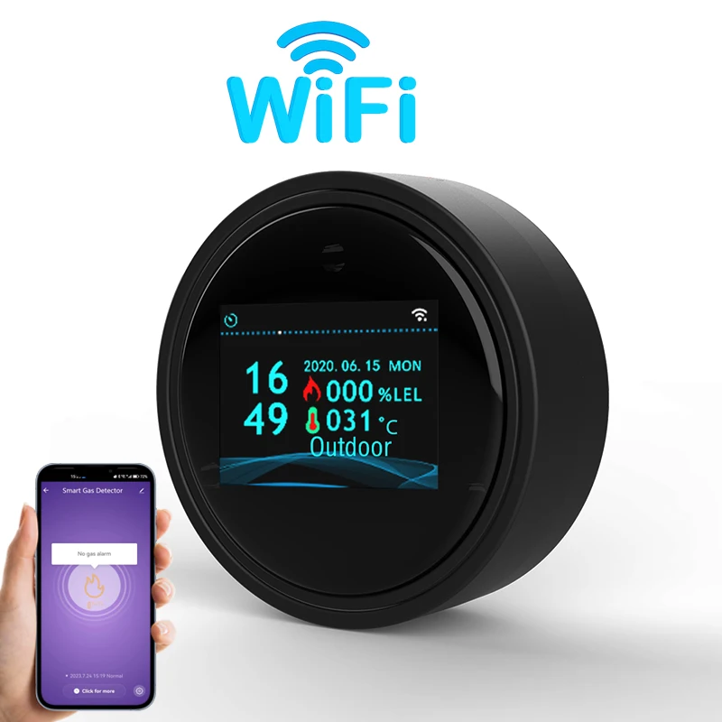 

Wi-Fi Детектор утечки газа GS91 Tuya Smart Home