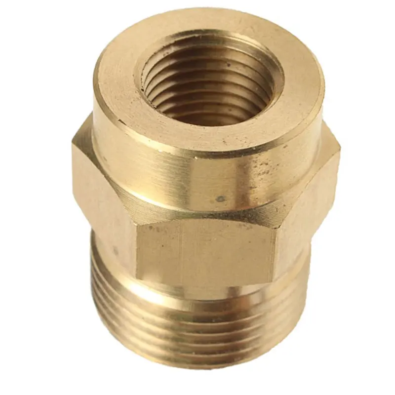 

Male Adaptor For High Pressure Water Tool Brass Coupler Adapter – Perfect for Jet Washers and Car Wash Equipment