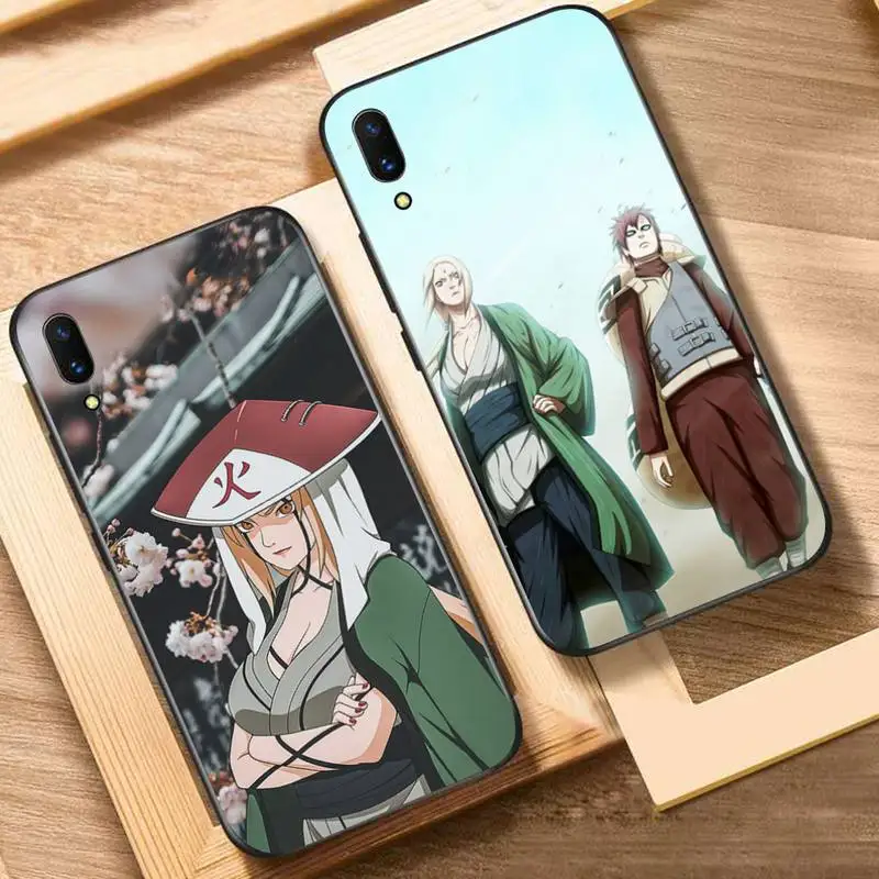

BANDAI Naruto Tsunade Phone Case For Oppo Reno Realme C3 6Pro Cover For vivo Y91C Y17 Y19 Funda Capa
