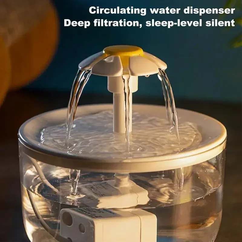 Питьевой Фонтанчик С Металлической Насадкой Для Кошек 33