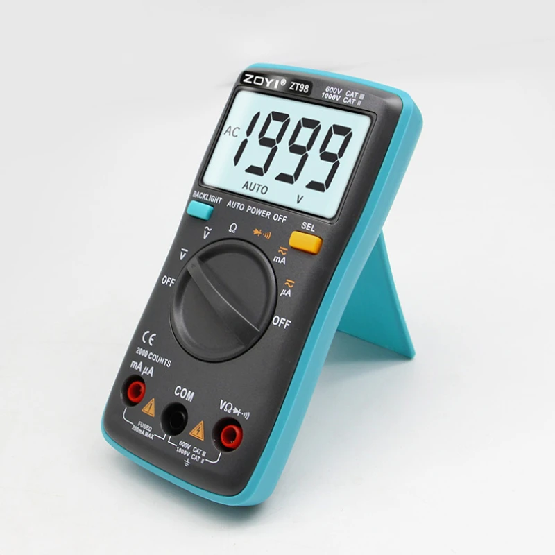 

Cheap 2000 counts Auto Ranging Multimeter Small Digital Multimeter