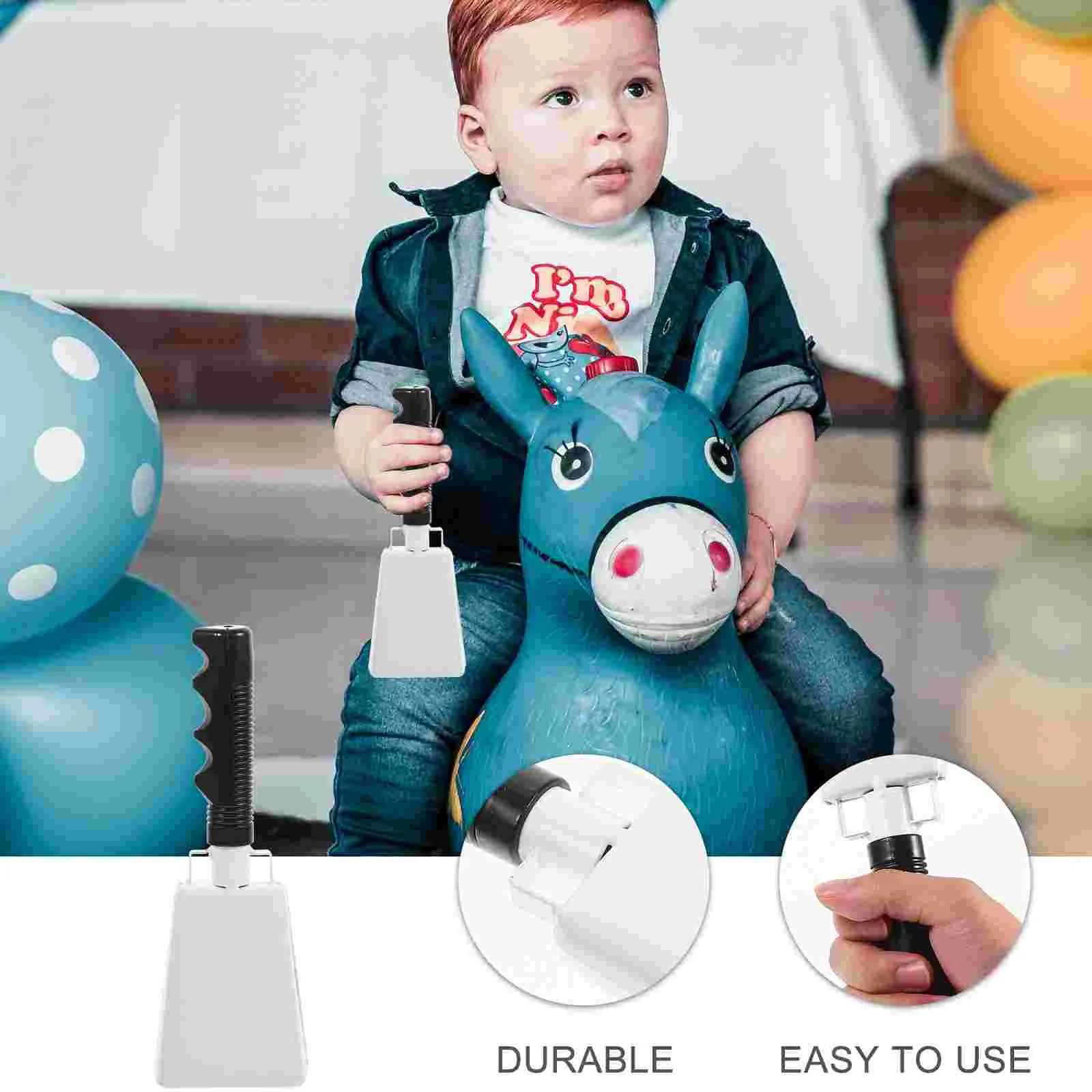 Коровьевой колокольчик Ударный Футбольные шумогенераторы Игры с длинной ручкой