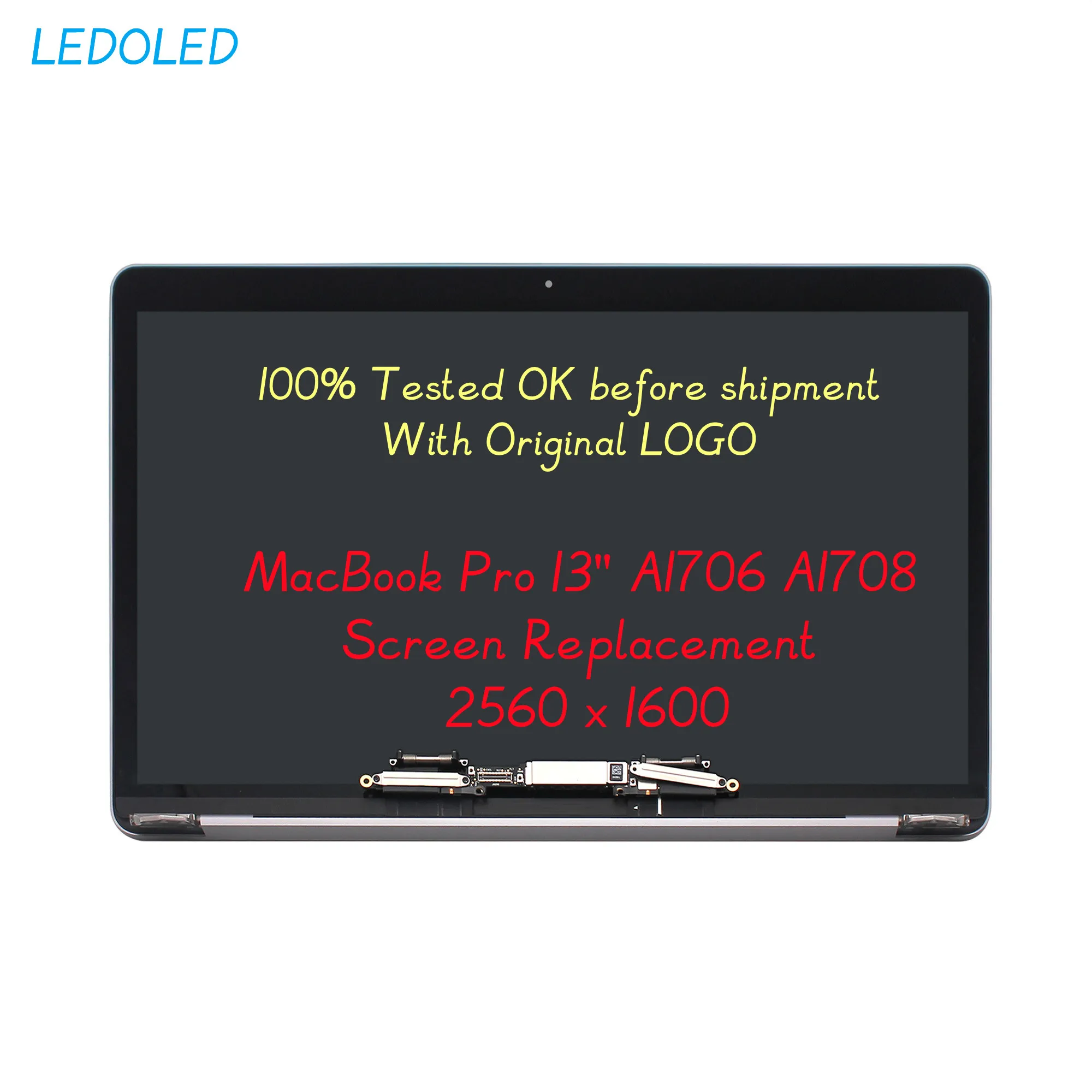 OLED-дисплей 2560x1600 на весь ЖК-экран полная сборка замена для MacBook Pro 13 дюймов A1706 A1708