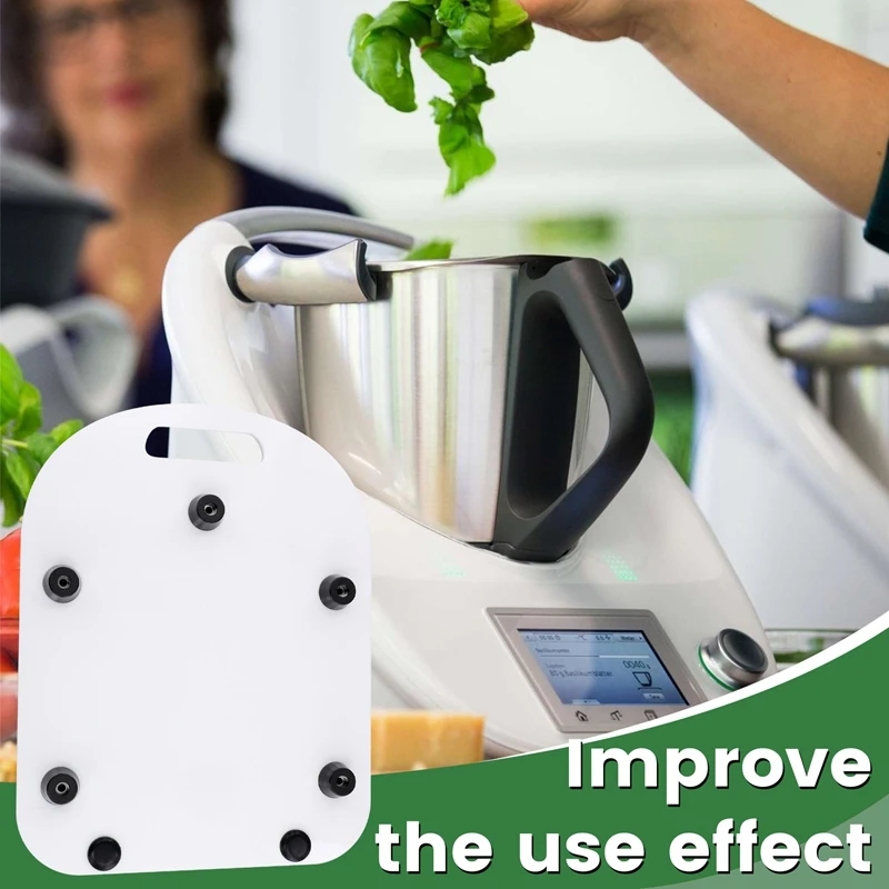 Скользящая доска для планеров Thermomix TM6 TM5 легкая движущаяся акриловая белая 1 шт.