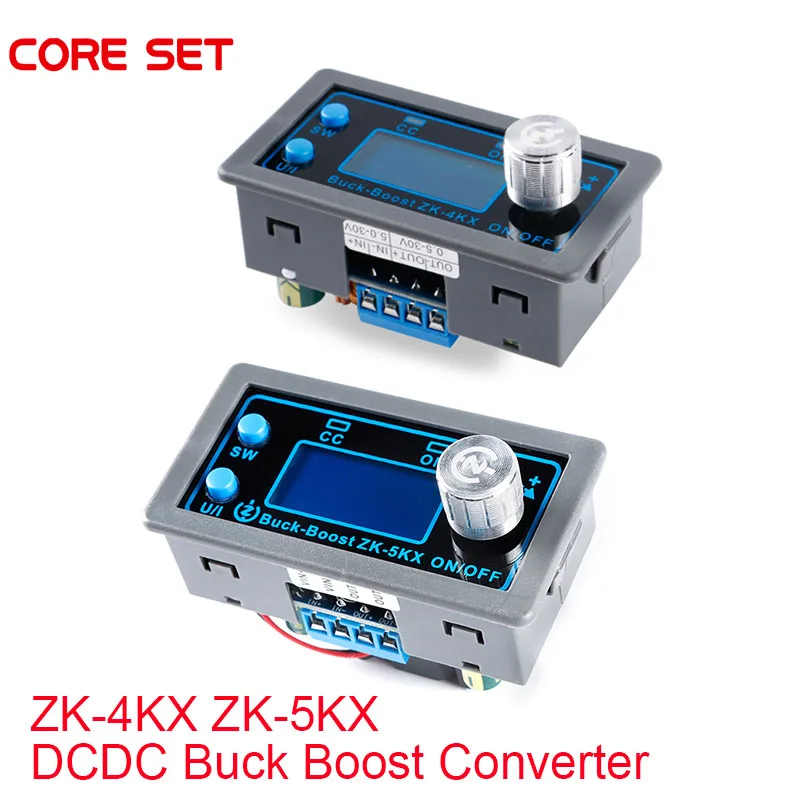 Фото ZK-4KX ZK-5KX DCDC Понижающий преобразователь CC CV 0,5-30 В 4A 5 В 6 В 12 В 24 В Модуль питания Регулируемый регулируемый лабораторный источник питания №1