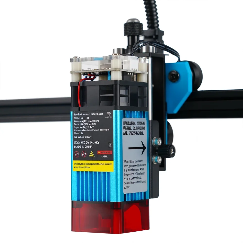 Twotrees Nieuwe Tts 5 Вт Мини-диодный лазер с ЧПУ Graveur Snijmachine 300X300 Настольный 3d лазерный гра