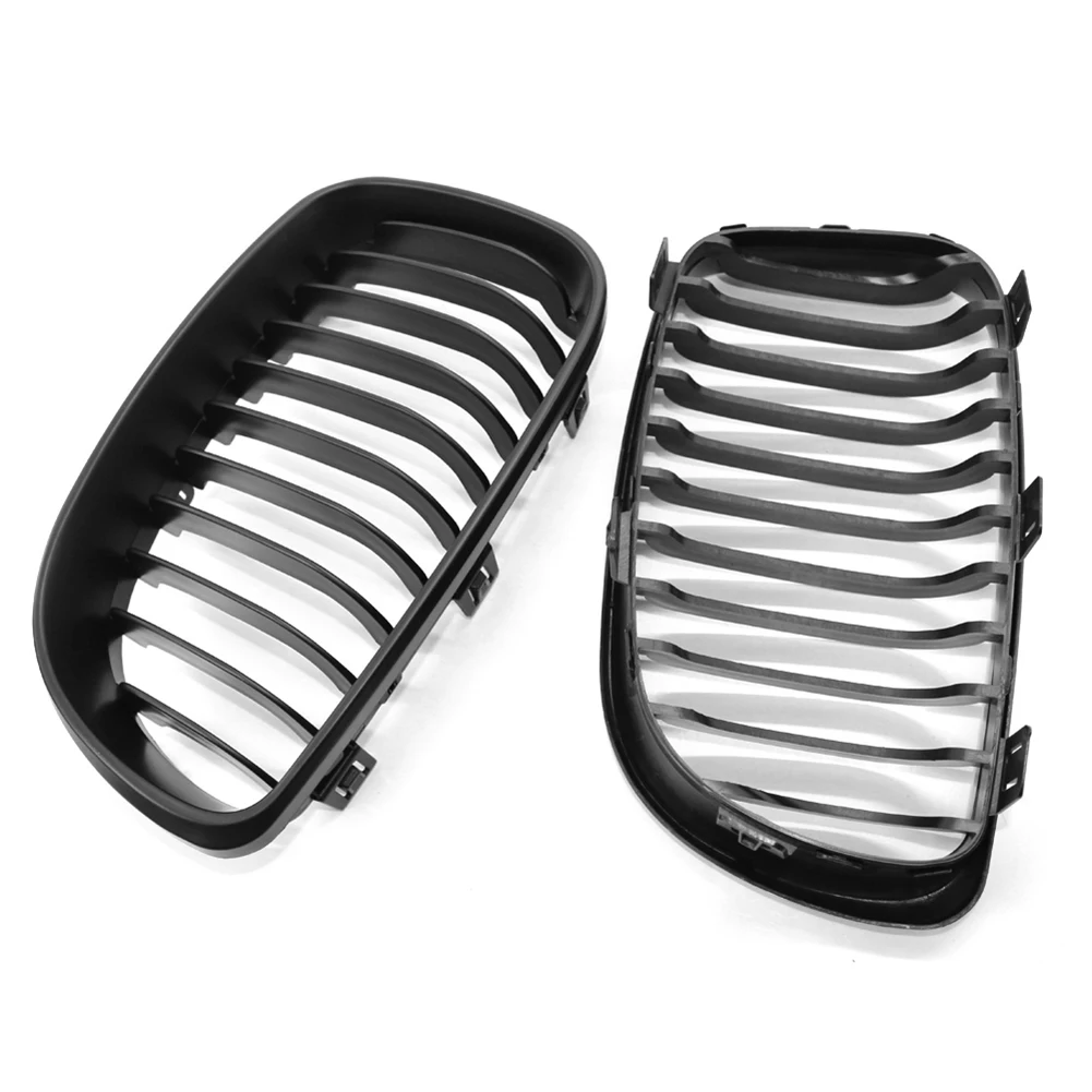 Для BMW E87 E81 E82 E88 1Series 118i 128i 2007-2013 автомобильный передний бампер решетка сетчатая