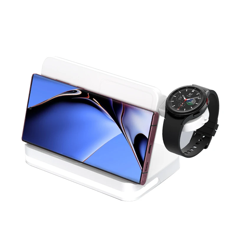 Настольное Беспроводное зарядное устройство четыре в одном может