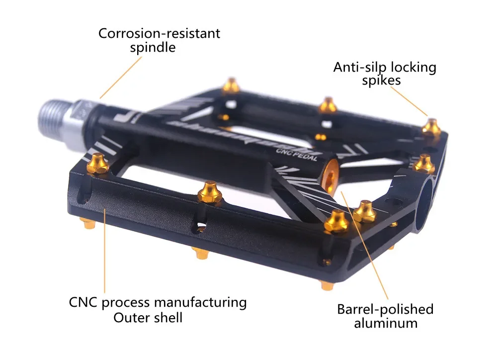 Педали для горного велосипеда с 4 подшипниками велосипедные педали из