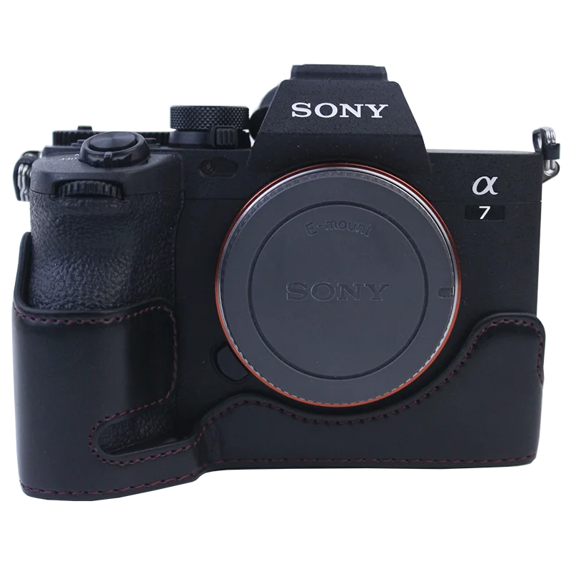 Чехол для камеры Sony A7MIV A7SIII A1 кожаный чехол ручной работы с открывающимся