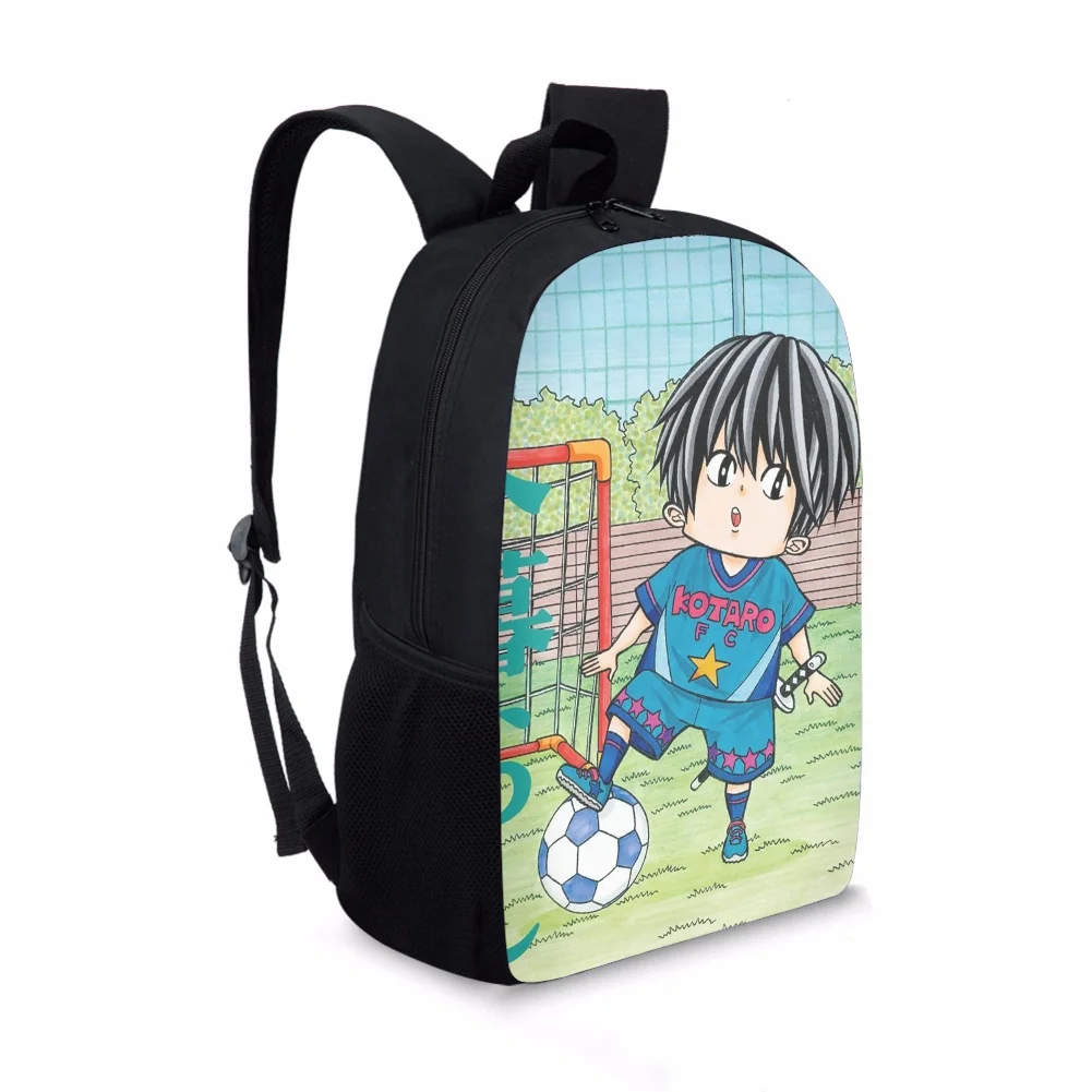 Nopersonality Big Backpack for Teen Boys Kotaro Lives Alone Print Student Shoulder Book Bags Children Cartoon Backbag Mochila