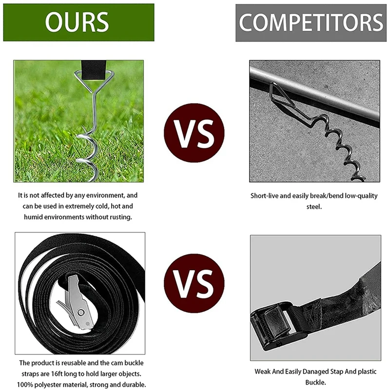 Крепления для батута сверхмощные анкеры батутов качелей садовых сараев