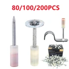 Стальные гвозди, пистолеты, инструмент для заклепок, приспособление для закрепления кирпичной стены, приспособление для закрепления проволоки, украшение, домашний настенный крепеж набор для гвоздей 7,5 мм