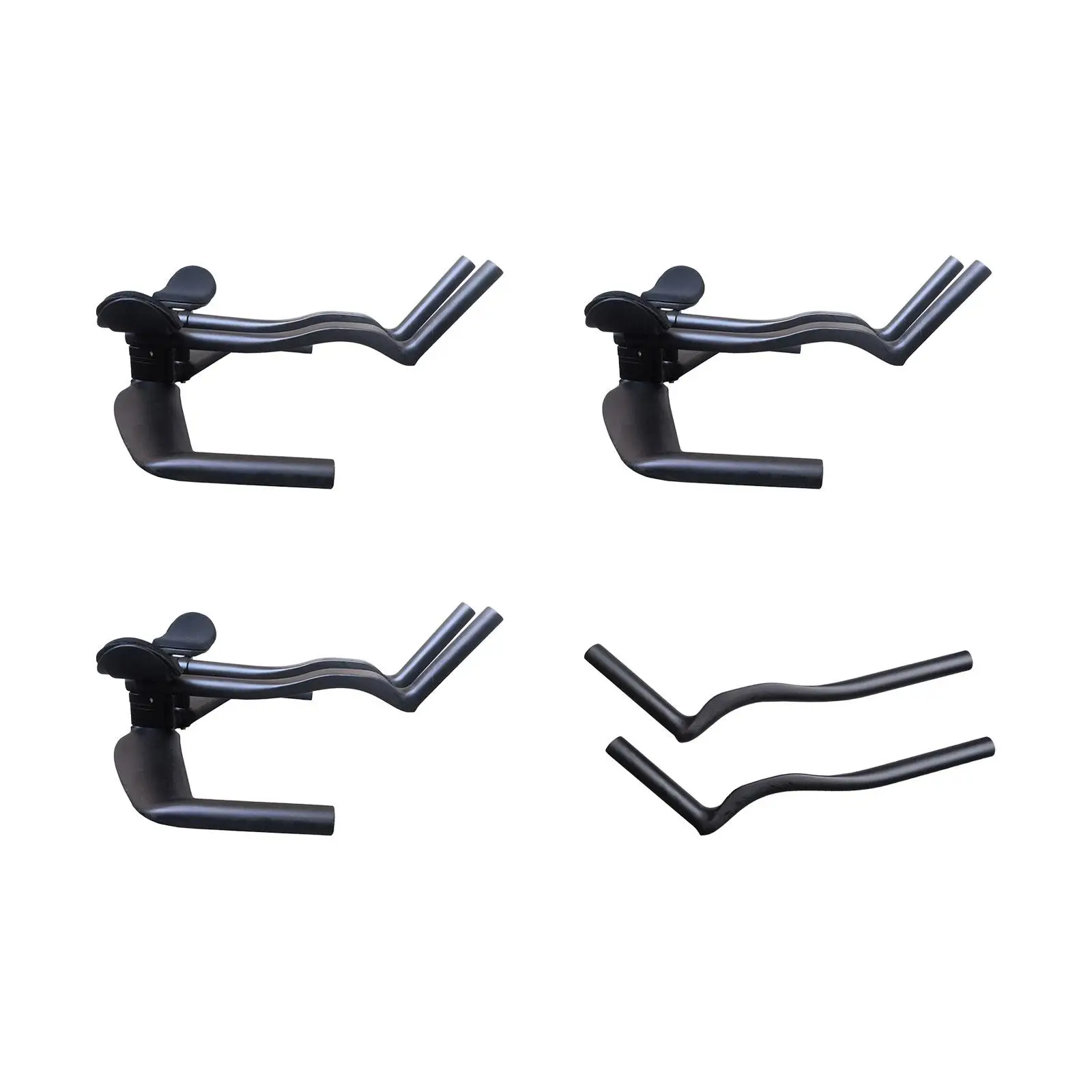 

Bike Arm Rest Bar 31.8mm Cyclingrest Handlebar 40/42/44cm for Long Distance Riding Racing