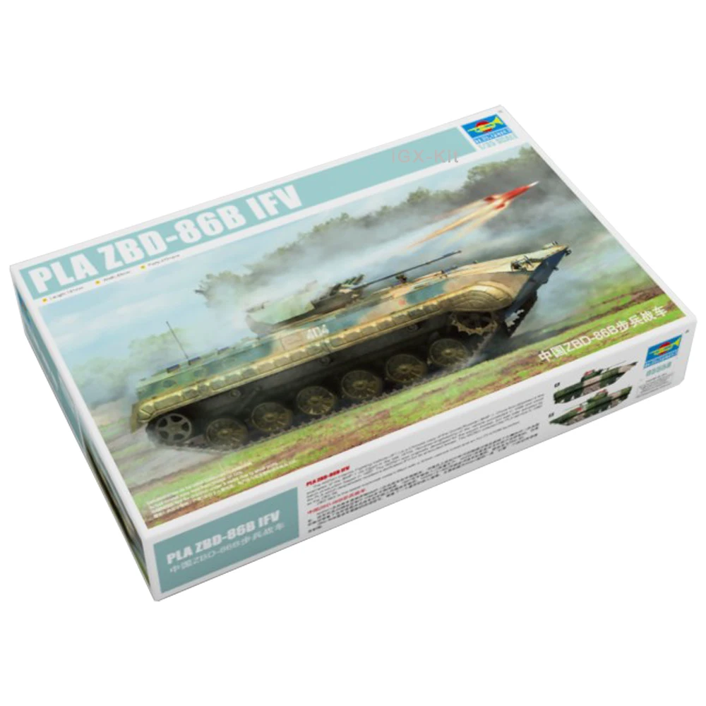 

Trumpeter 05558 1/35 PLA ZBD-86B IFV Infantry Fighting Vehicle Military Gift Toy Handcraft Plastic Assembly Model Building Kit