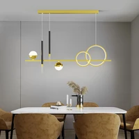 2022 new design modern pendant chandelier creative luxury nordic style dining living room table bar hanging lamp with spotlight