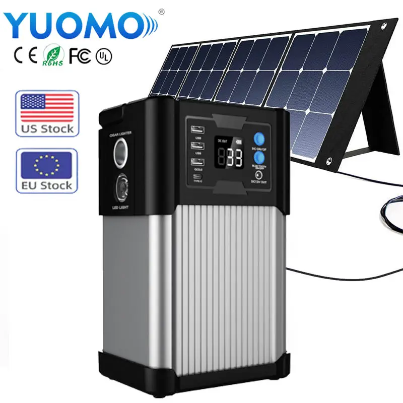 

Solar Mini UPS 350W 500W 80000mAh Uninterruptible Power Supply Charger Banks / Outdoor Portable Station