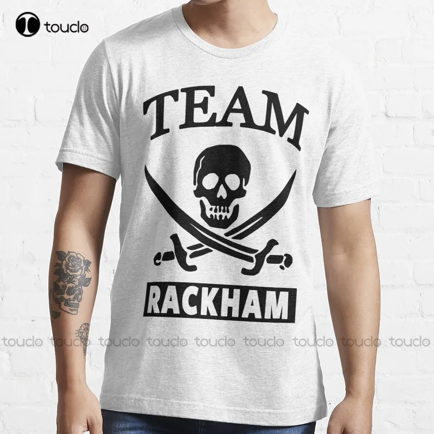 

Team Rackham Trending T-Shirt Black Sails Crewneck Shirts Custom Gift Digital Printing Tee Shirt New Popular Harajuku Streetwear