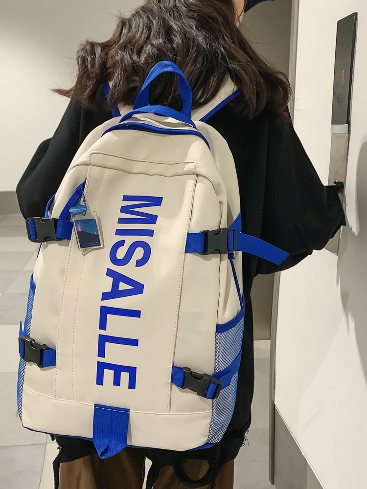 

YILIAN 2022 Girls school backpack Black nylon female anti-theft backpack leisure women travel backpack large capacity backpack