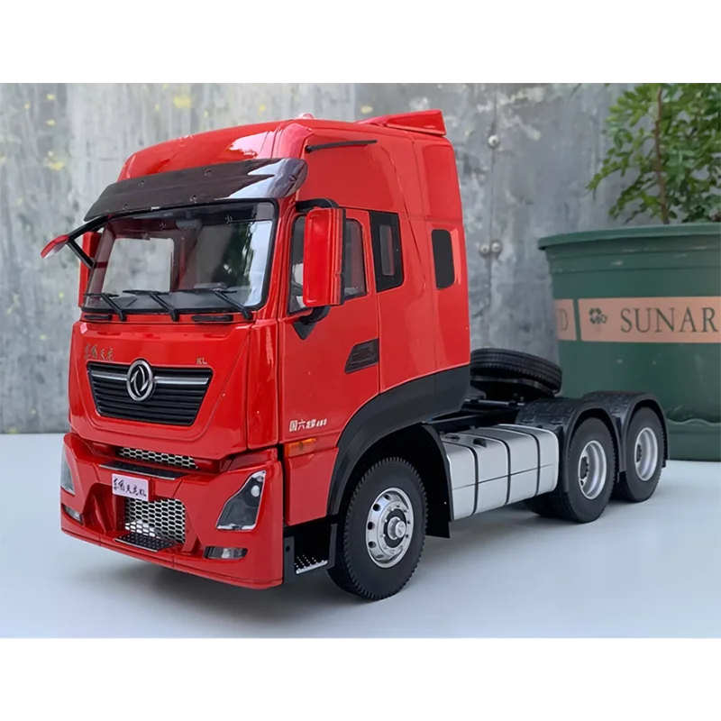 Литой под давлением масштаб 1:24 Dongfeng Tianlong KL KX тягач тяжелый грузовик инженерная