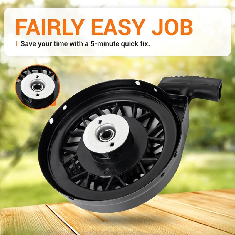 Стартер 590472 590637 в сборе с отдачей-для Tecumseh 590732A 590739 590763 Снегоочистители LEV100 LEV120 Toro