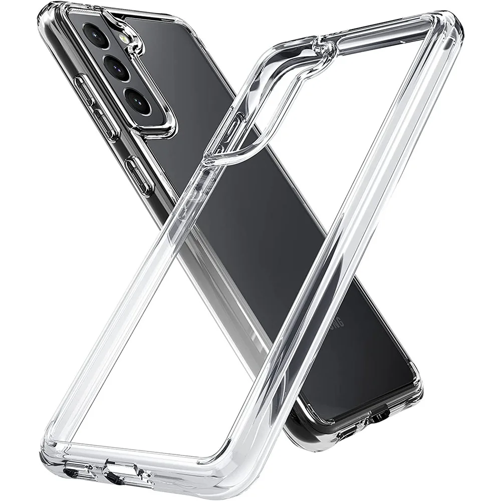 

Luxury Hybrid Clear Hard Case For Samsung Galaxy S21 S20 Note20 Ultra Note10 Pro Plus Shockproof Case Cover For Note 20 10 9 8