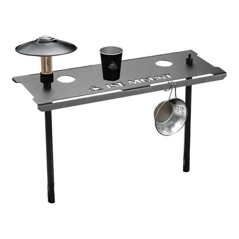 

Стол для Барбекю снаружи, одноуровневый/двухуровневый металлический стеллаж, вешалка-органайзер с сумкой для хранения, аксессуары для грил...