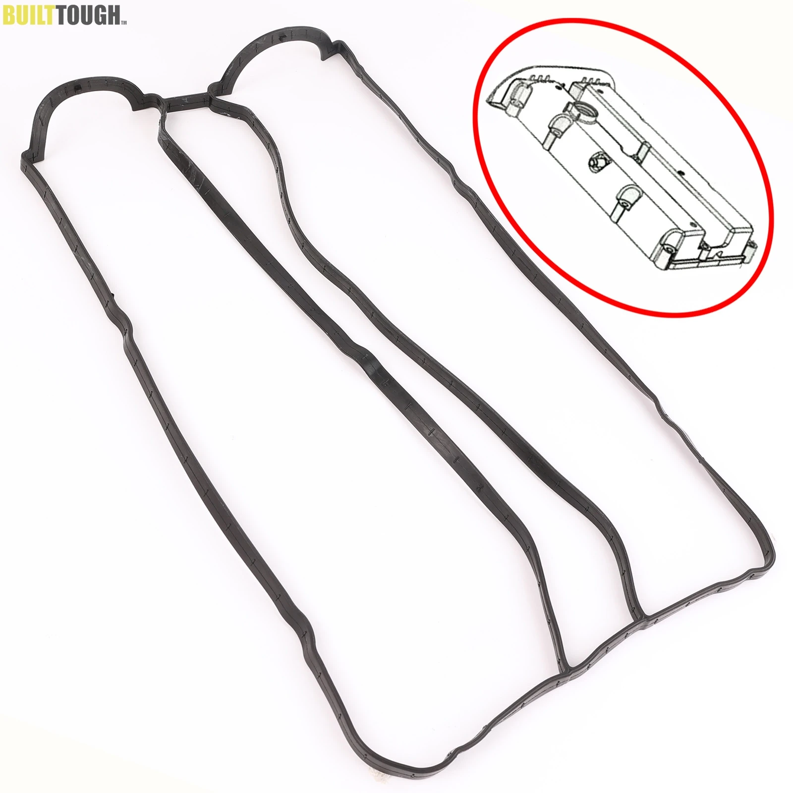 Прокладка крышки двигателя для Ford Fusion Focus Fiesta C-Max Mazda2 Tribute 1 25 4 2009 л 2010 2011 2012