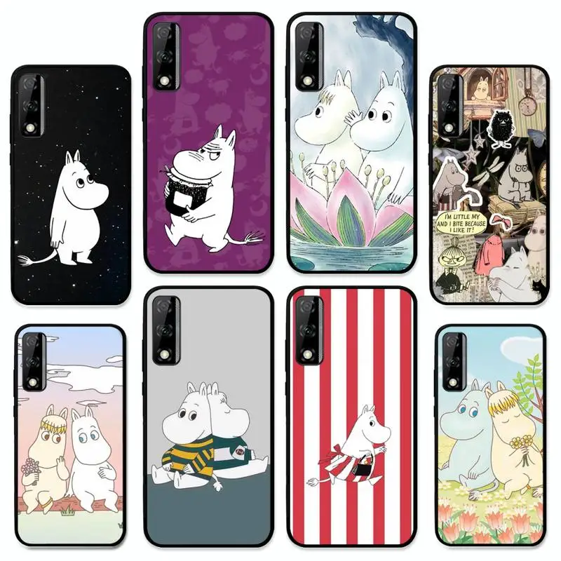 

Cute Cartoon h-hippo Phone Case for Huawei Y 6 9 7 5 8s prime 2019 2018 enjoy 7 plus cover